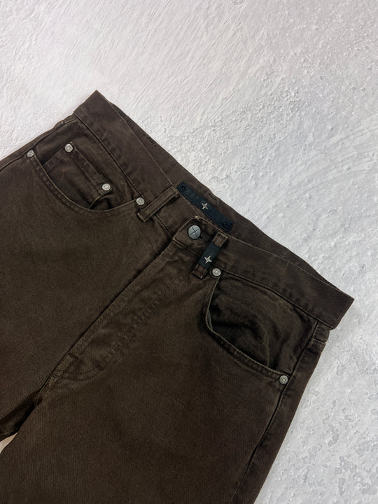 Stone Island Vintage Jeans Braun | 32
