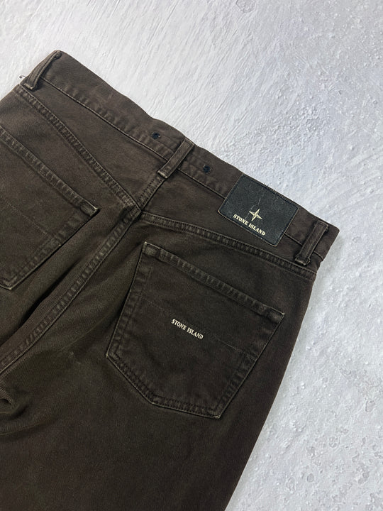 Stone Island Vintage Jeans Braun | 32