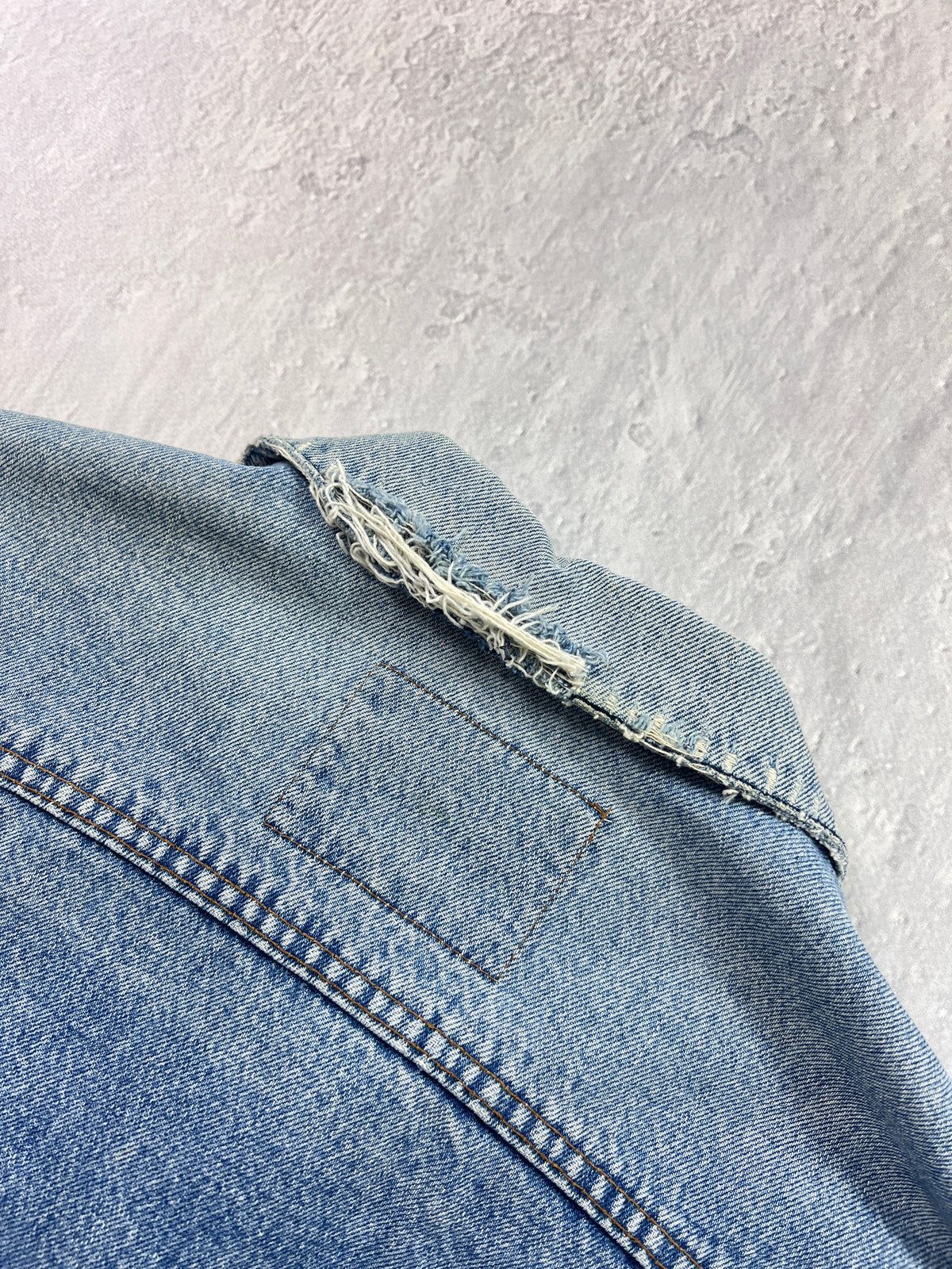 Avirex Vintage 80er 90er Jeansjacke | XL
