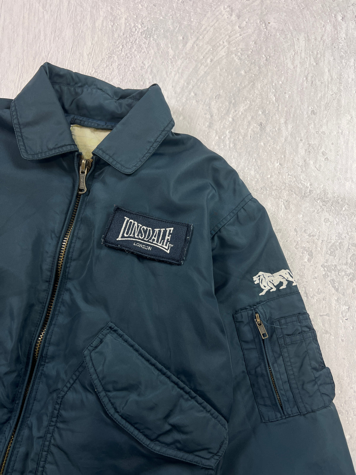 Lonsdale Vintage Bomber Jacke | S