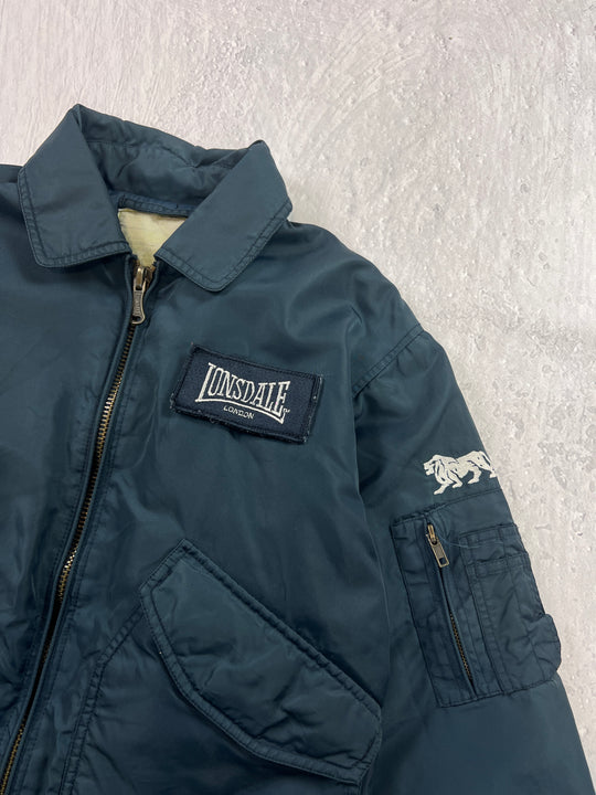 Lonsdale Vintage Bomber Jacke | S