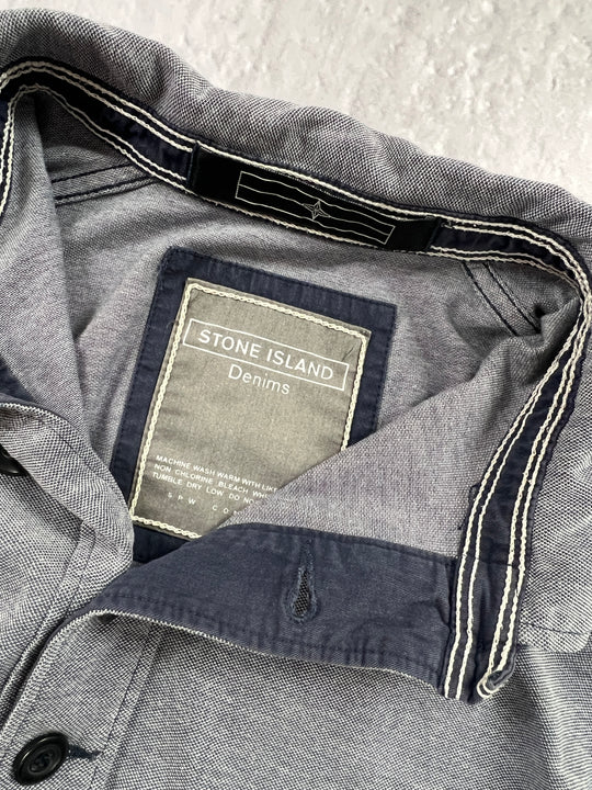 Stone Island Vintage Polo Sweater | M