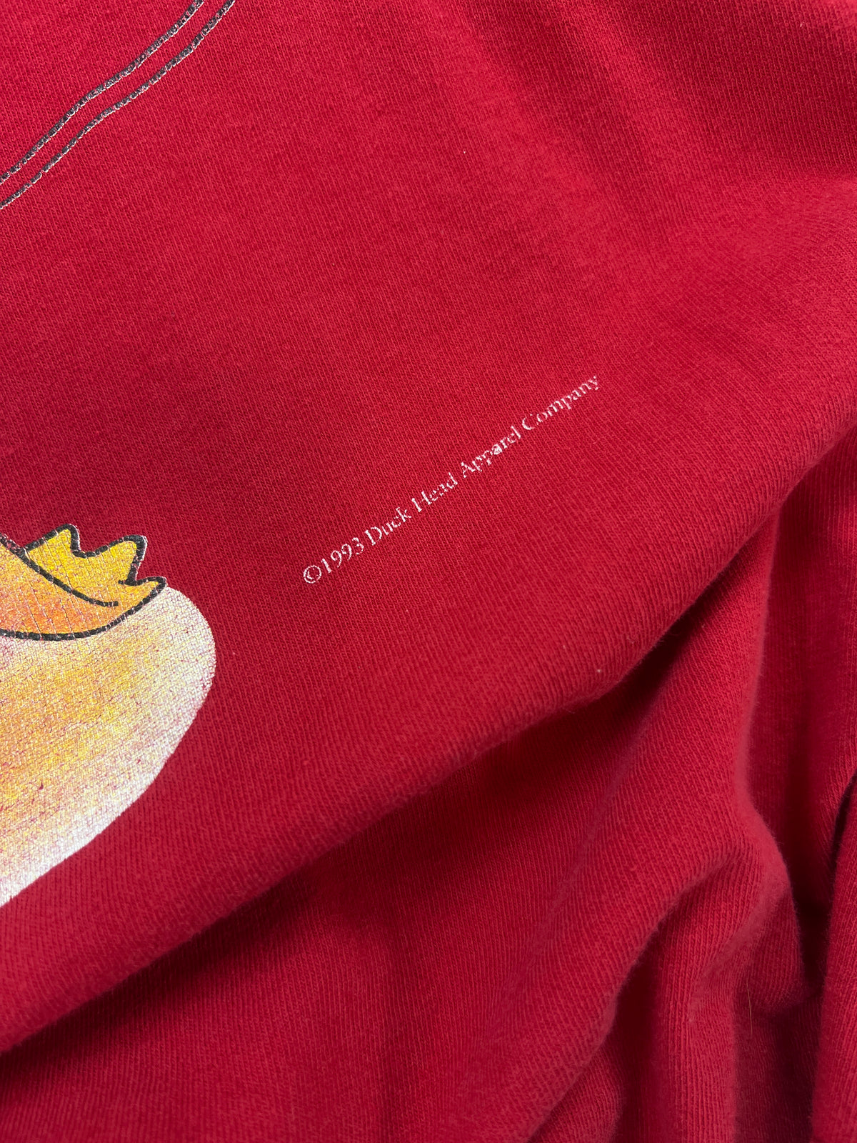 1993 Vintage Duck Out Single Stitch Shirt | XL