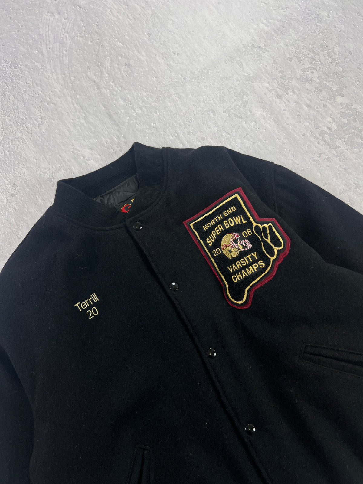 Vintage North End Football 49er College Jacke, Ansicht 5