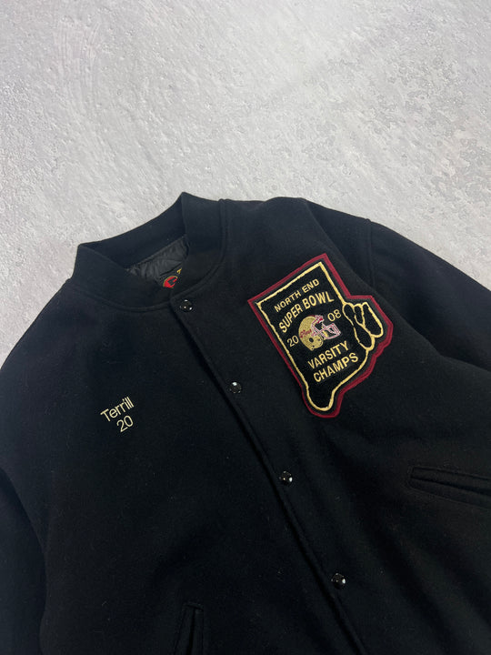 Vintage North End Football 49er College Jacke XXL
