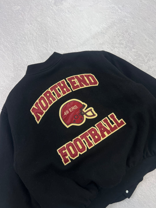 Vintage North End Football 49er College Jacke XXL