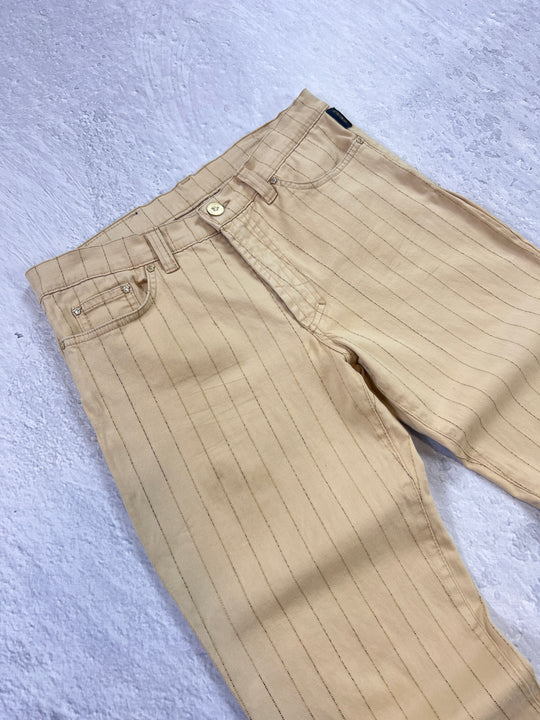 Versace Jeans Couture Vintage Damen Stripe Pants | 28