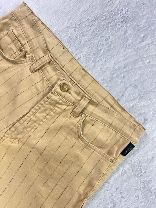 Versace Jeans Couture Vintage Damen Stripe Pants | 28