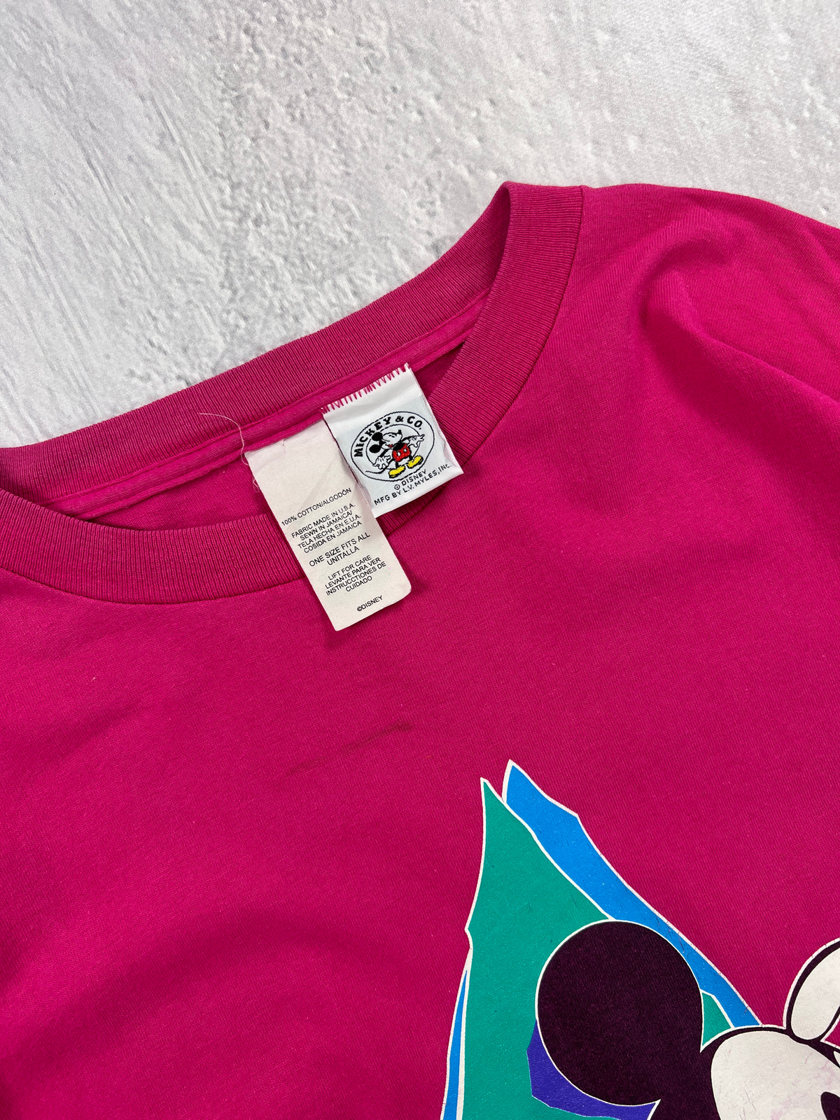 Vintage Mickey Mouse T-Shirt 90s Disney | XXL