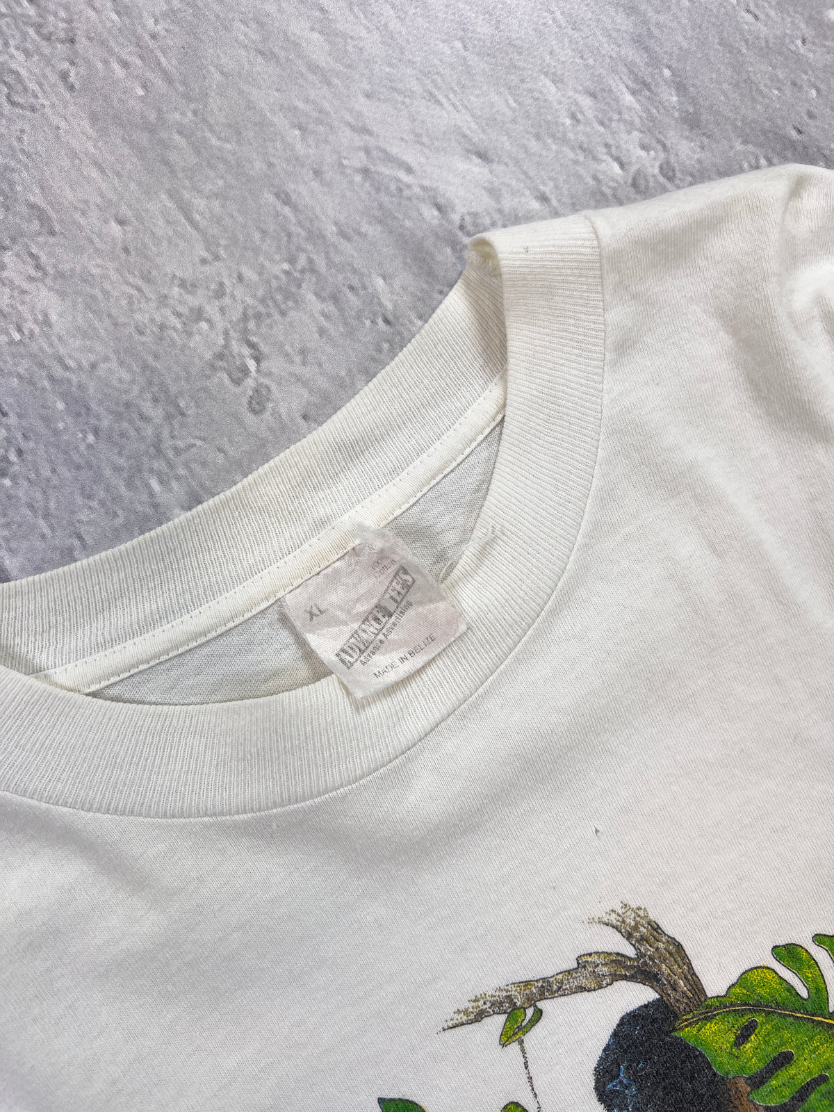 Vintage Rainforest Belize T-Shirt 90s Single Stitch | XL