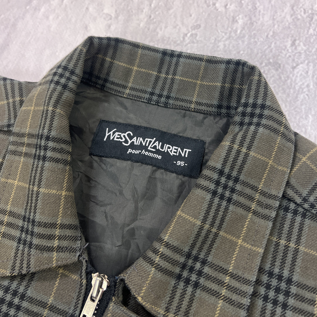 Vintage Yves Saint Laurent Harrington Blouson Jacke | M