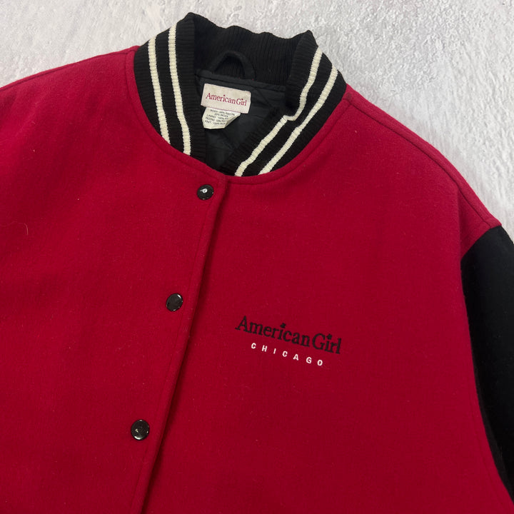 Vintage American Girl Varsity Jacket | M