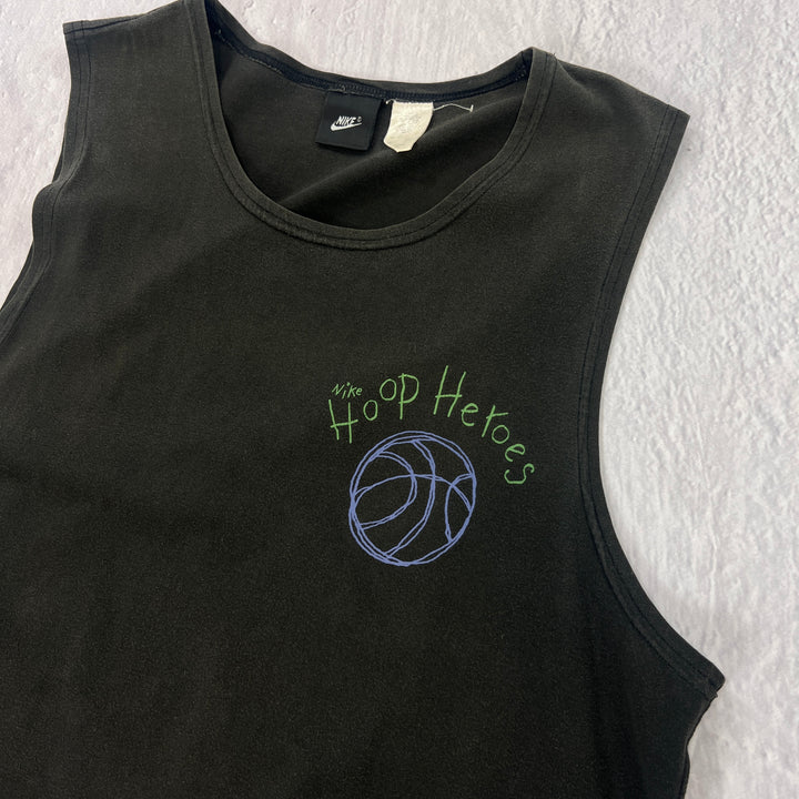 Vintage Nike Basketball "Hoop Heroes" Tank Top | Größe M