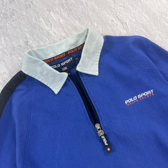 Vintage Polo Sport Quater Zip Pullover, Ansicht 3