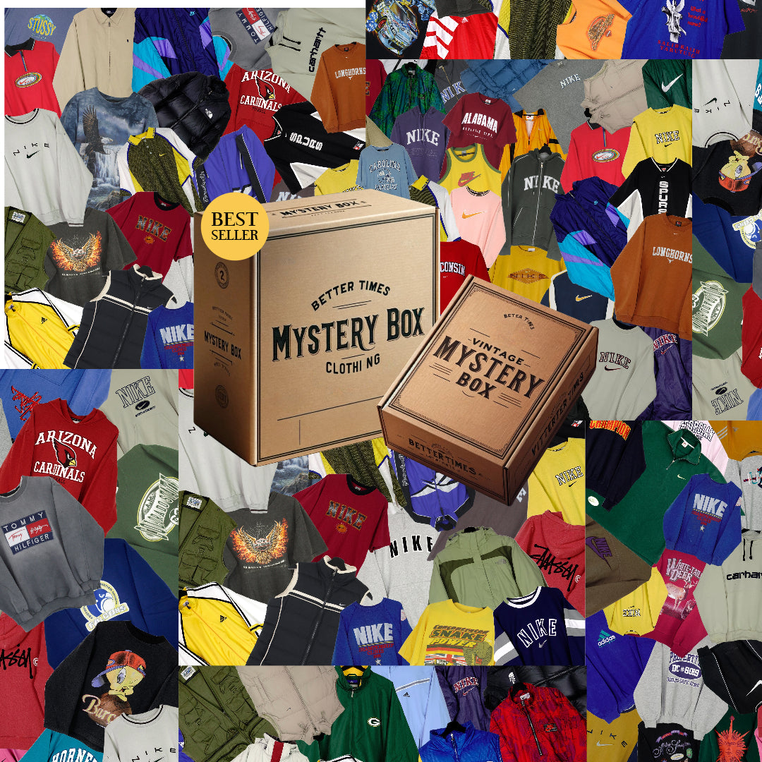 Vintage Kleidung Online Shop Vintage Mystery Boxen bestellen Better Times Clothing