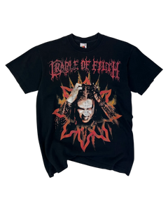 Fruit of the Loom T-Shirt Vintage Schwarz S 2000er – Vorderansicht