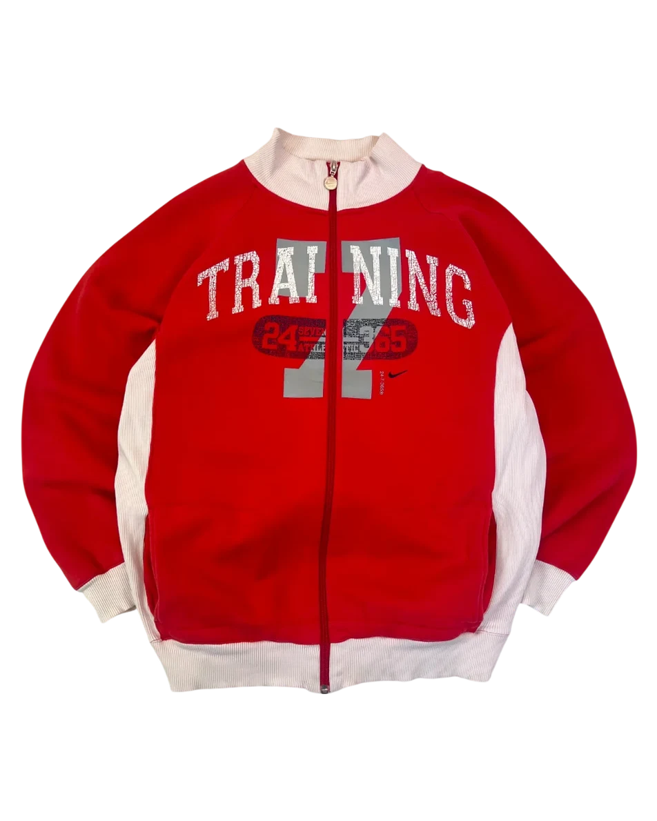 Nike Sportjacke Vintage – Training Frontprint 2000er S