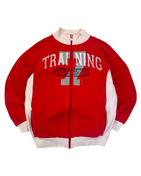 Nike Sportjacke Vintage – Training Frontprint 2000er S