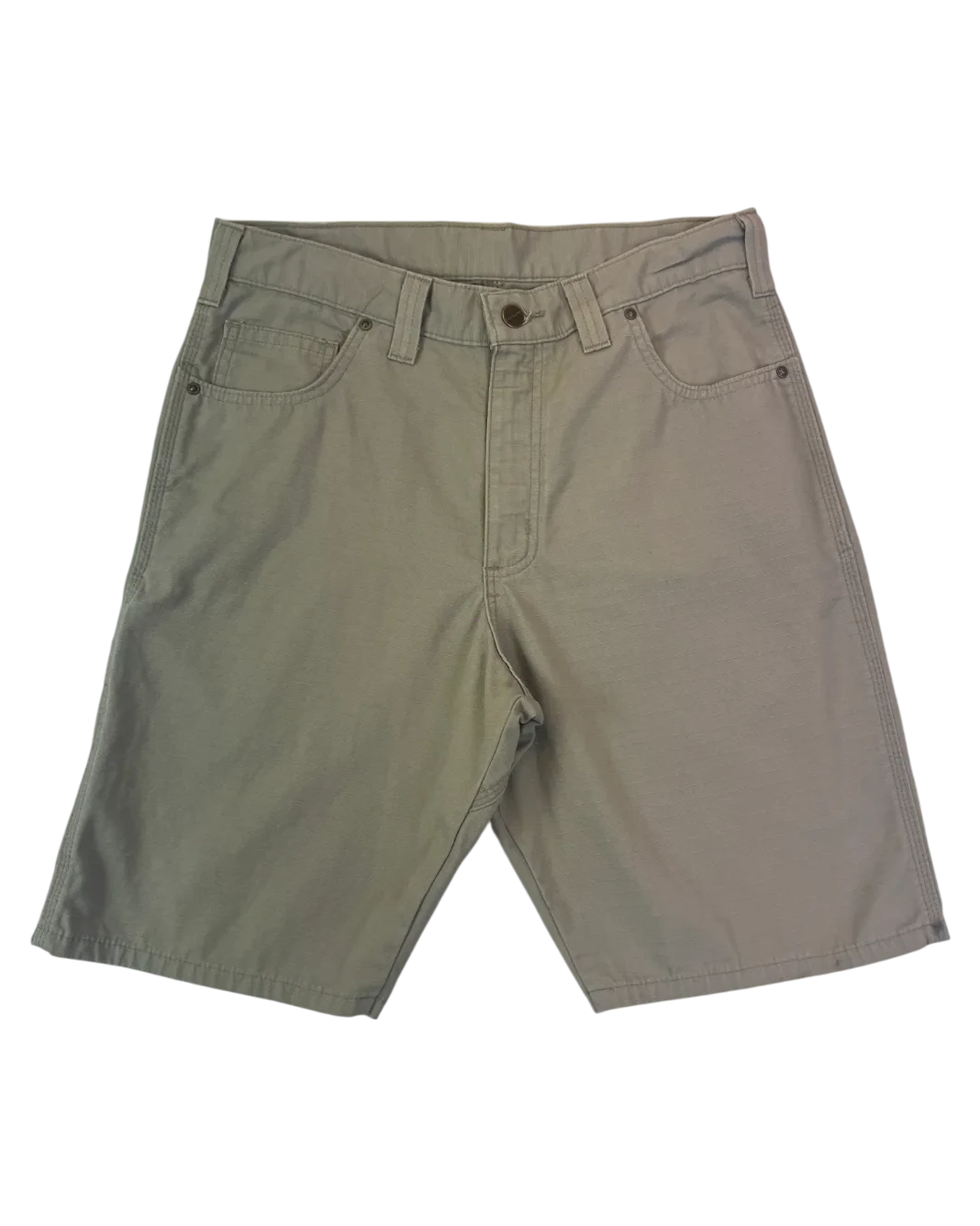 Carhartt Shorts Vintage – Leder-Patch Beige 2010er | 30