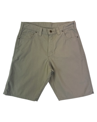 Carhartt Shorts Vintage – Leder-Patch Beige 2010er | 30