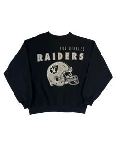 Hanes Sweatshirt Vintage Schwarz M 90er – Vorderansicht