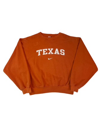 Nike Sweater Vintage – Texas Frontprint 2000er M