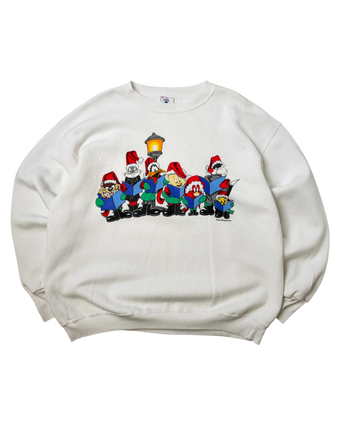 Delta Sweatshirt Vintage – Looney Tunes Print 90er XL