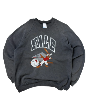 Fruit of the Loom Sweatshirt Vintage – Yale Baseball 90er