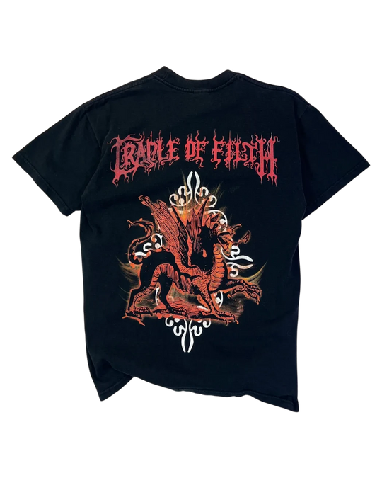 Fruit of the Loom T-Shirt Vintage – Cradle of Filth 2000er | S
