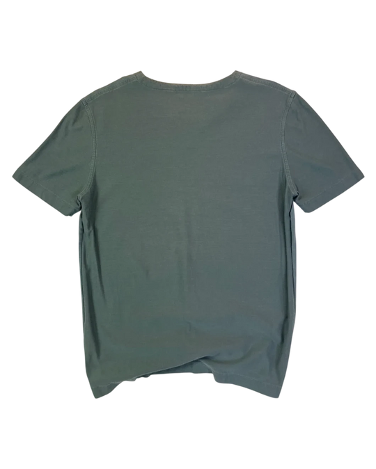 Louis Vuitton T-Shirt Vintage – Patch-Stickerei Grau 2010er | S