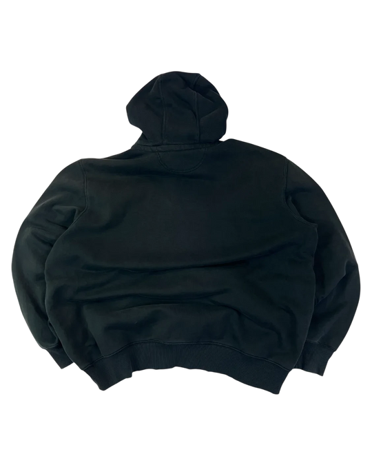 Carhartt Quarter-Zip Hoodie Vintage – Rain Defender Black 2XL