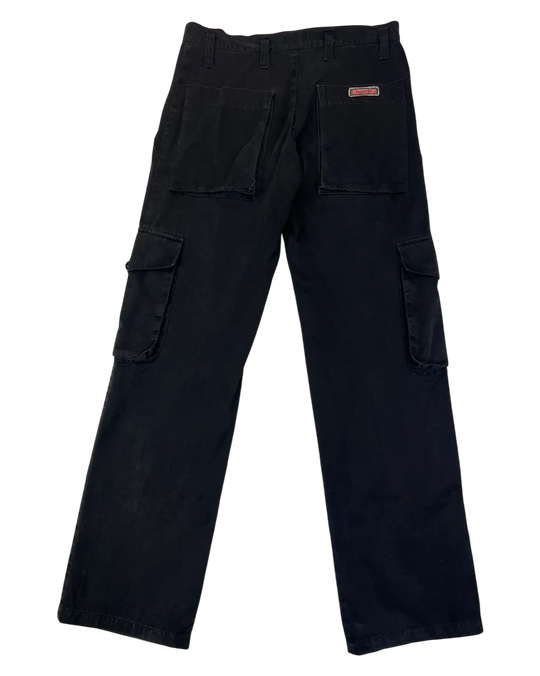 Onyx Hose Vintage – Metallsterne & Cargo-Details 2000er | 38