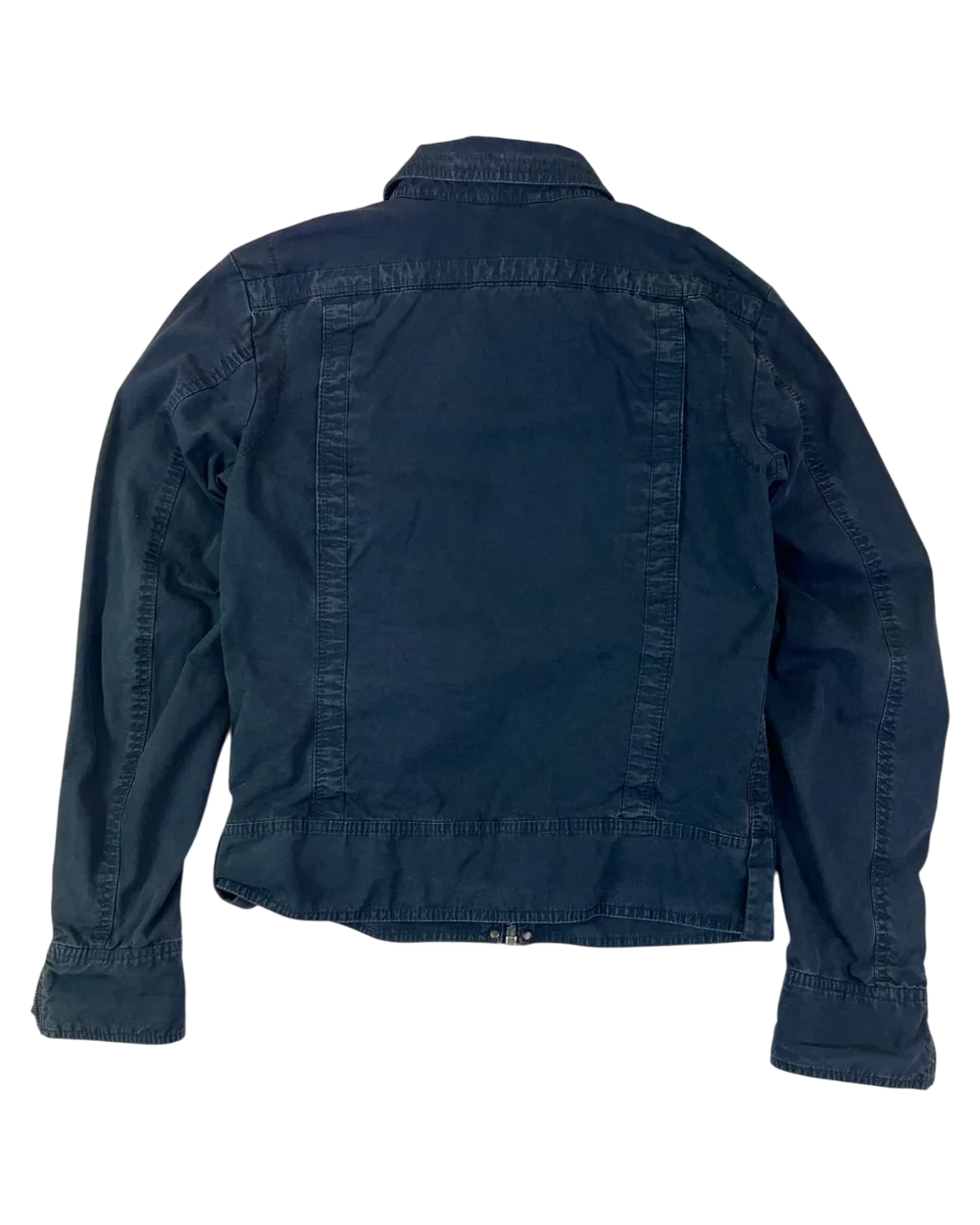 Diesel Jacke Vintage – Blue Panthers Patch Schwarz 2000er | L (Frauen)