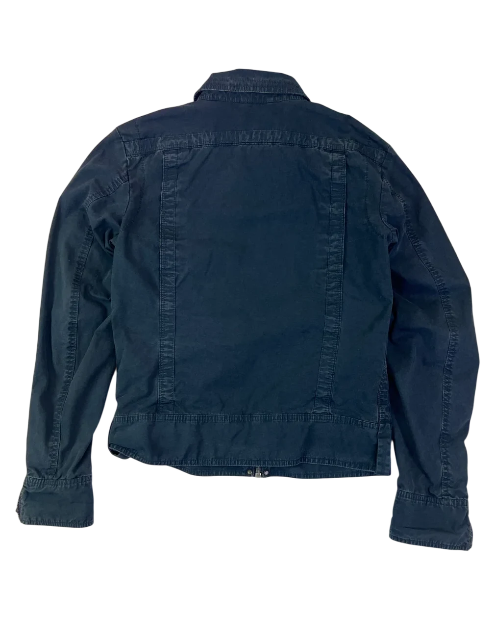 Diesel Jacke Vintage Schwarz L 2000er – Rückansicht