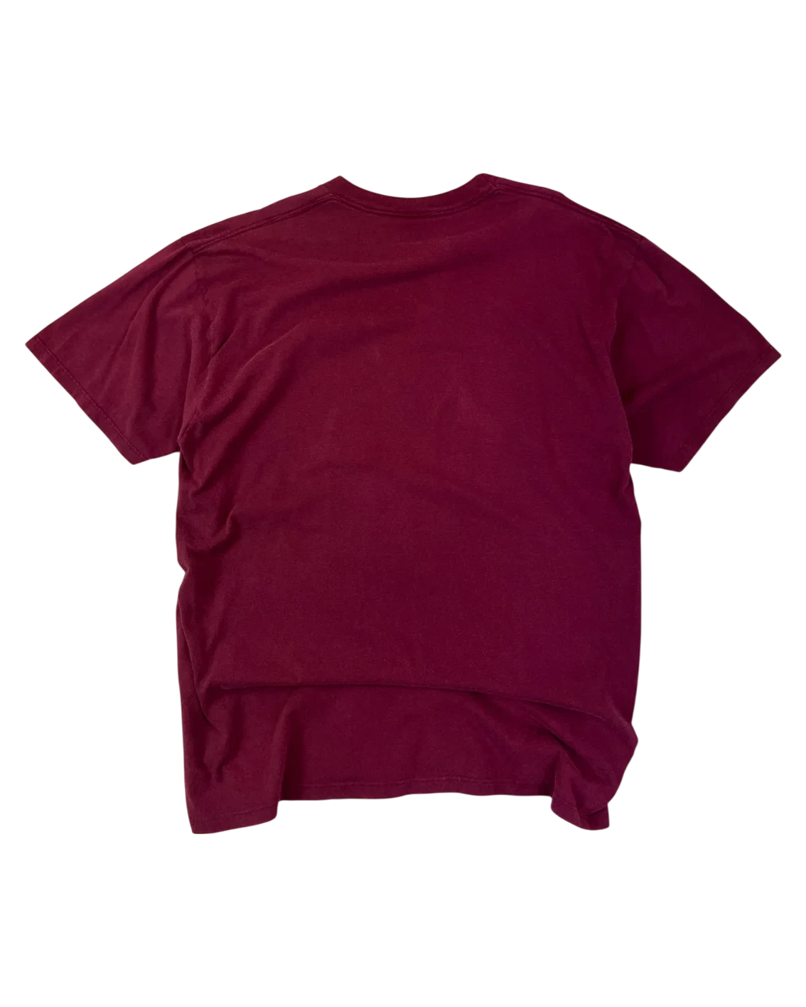 Jerzees T-Shirt Vintage Bordeaux XL 90er – Rückansicht