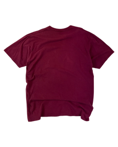 Jerzees T-Shirt Vintage Bordeaux XL 90er – Rückansicht