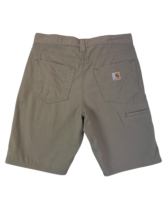 Carhartt Shorts Vintage – Leder-Patch Beige 2010er | 30