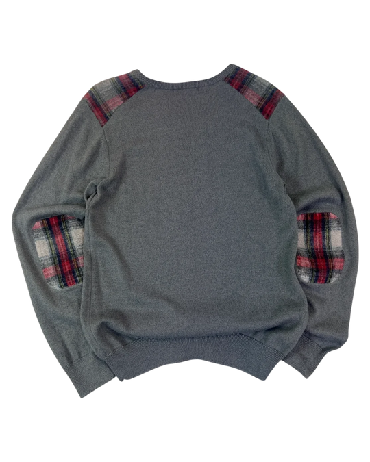 Fred Perry Pullover Vintage – Tartan Patches 2010er S