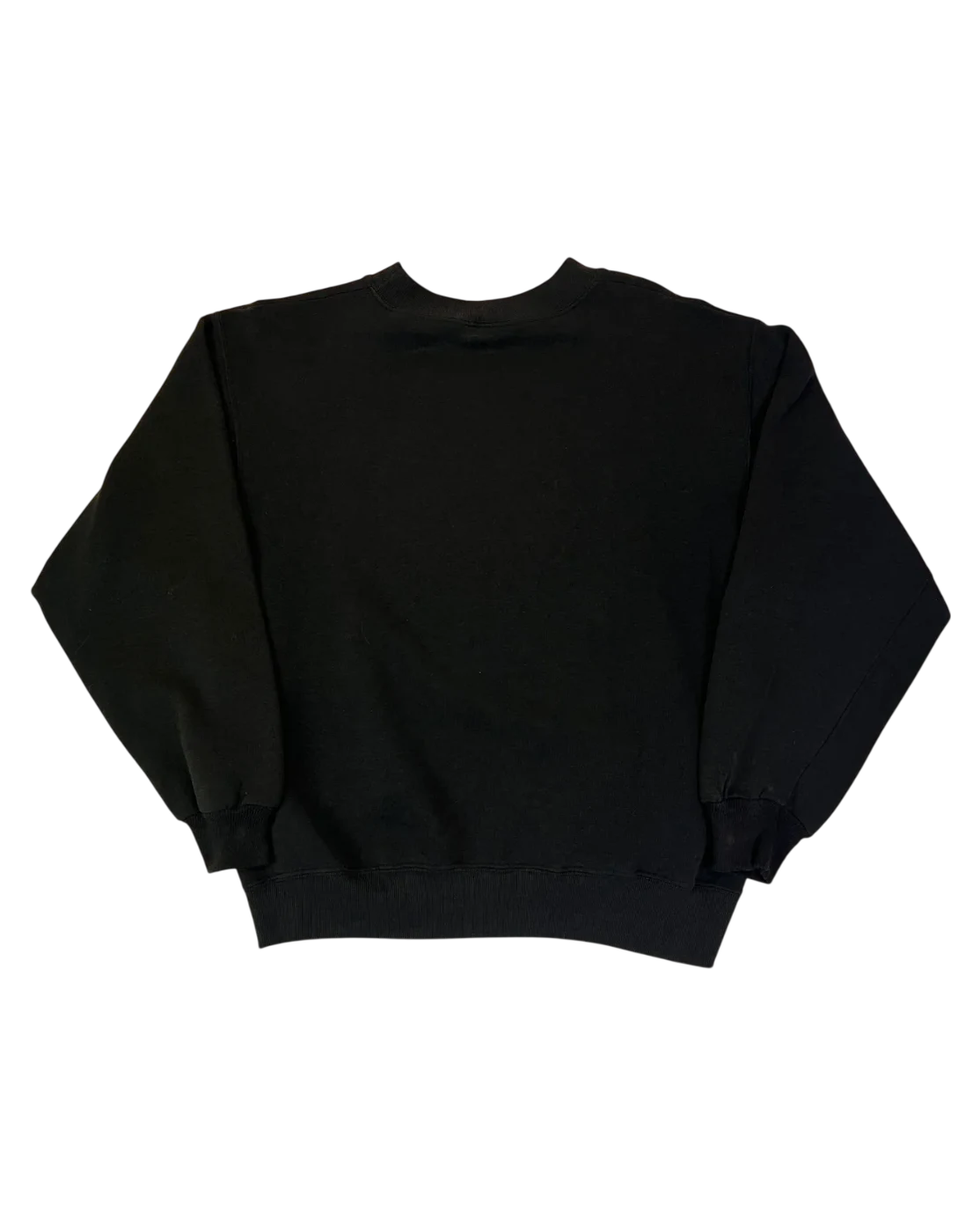 Hanes Sweatshirt Vintage Schwarz M 90er – Rückansicht