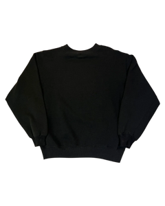 Hanes Sweatshirt Vintage Schwarz M 90er – Rückansicht