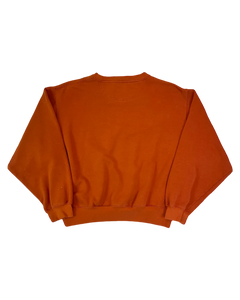 Nike Sweater Vintage Orange M 2000er – Rückansicht