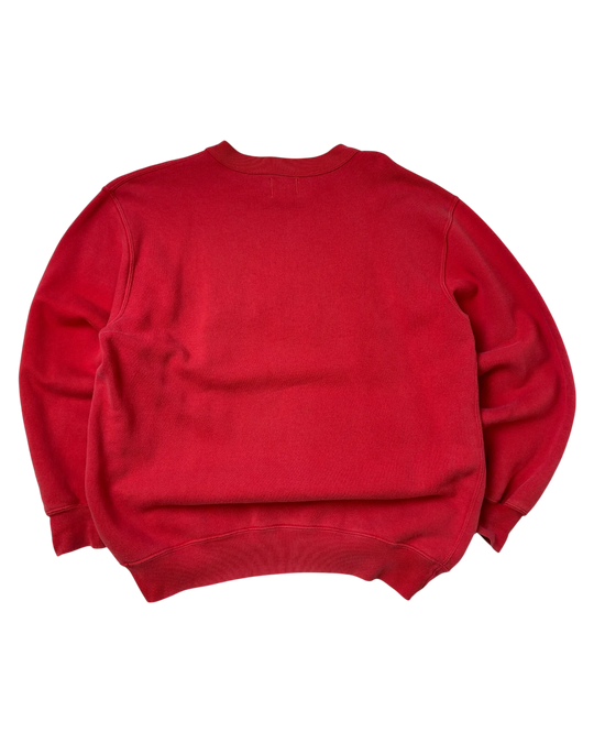 Best Company Sweatshirt Vintage – Bruststick Rot 90er L
