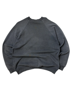Fruit of the Loom Sweatshirt Vintage Dunkelgrau L 90er – Rückansicht