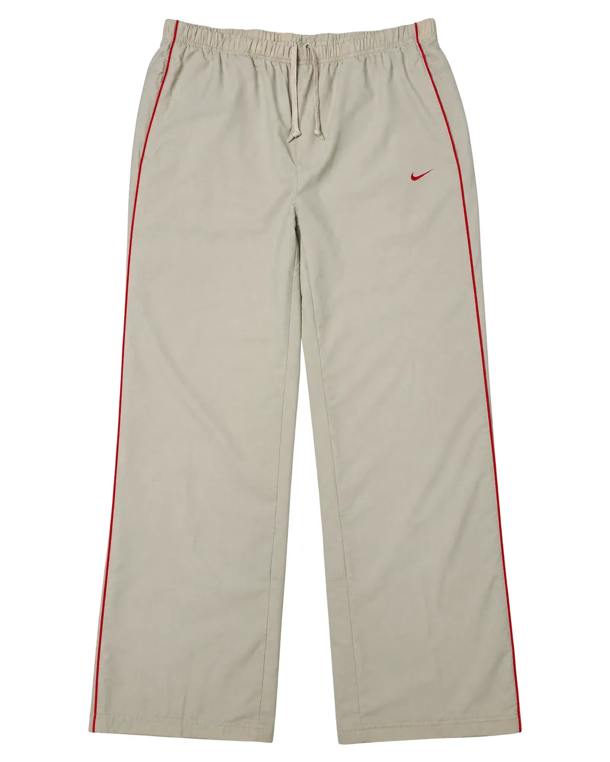Nike Hose Vintage Beige XL 2000er – Vorderansicht (KI-Darstellung des Originalfotos)