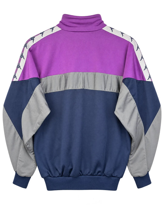 Kappa Sportjacke Vintage – Colorblock 90er L