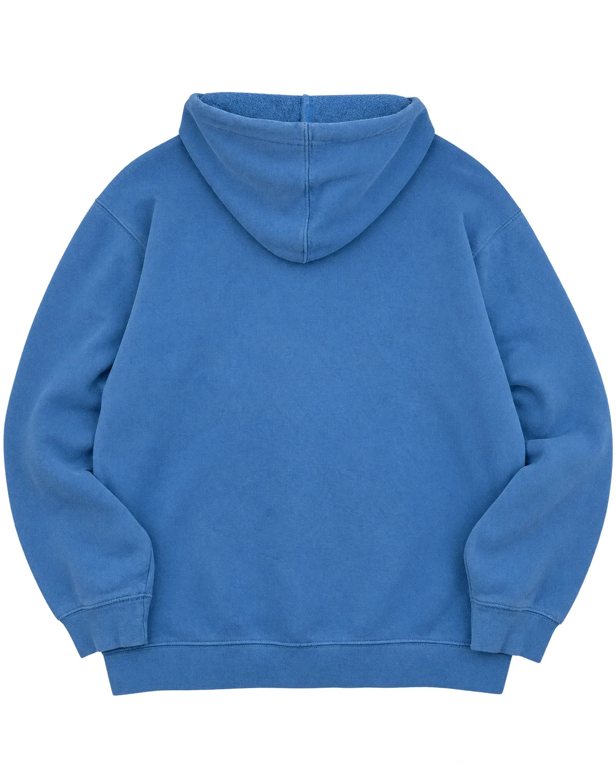 Nike Hoodie Vintage Blau S 2000er – Rückansicht (KI-Darstellung des Originalfotos)
