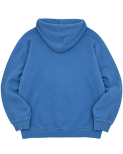Nike Hoodie Vintage Blau S 2000er – Rückansicht (KI-Darstellung des Originalfotos)
