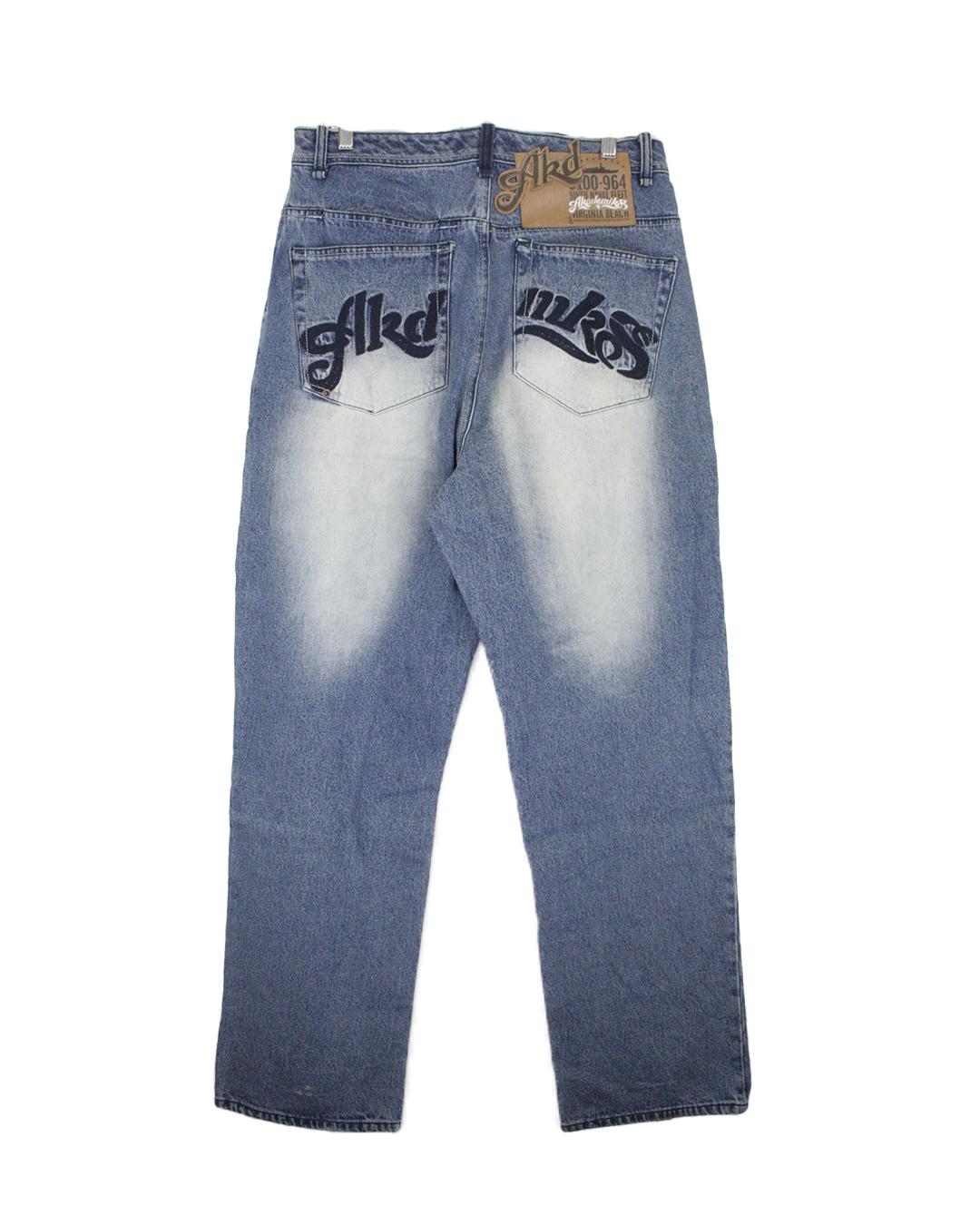 Akademiks Jeans Embroidered backstitching | XL